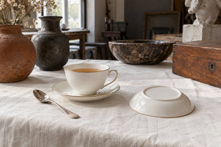 Porcelaine de Paris : reconnaître une pièce sans marque